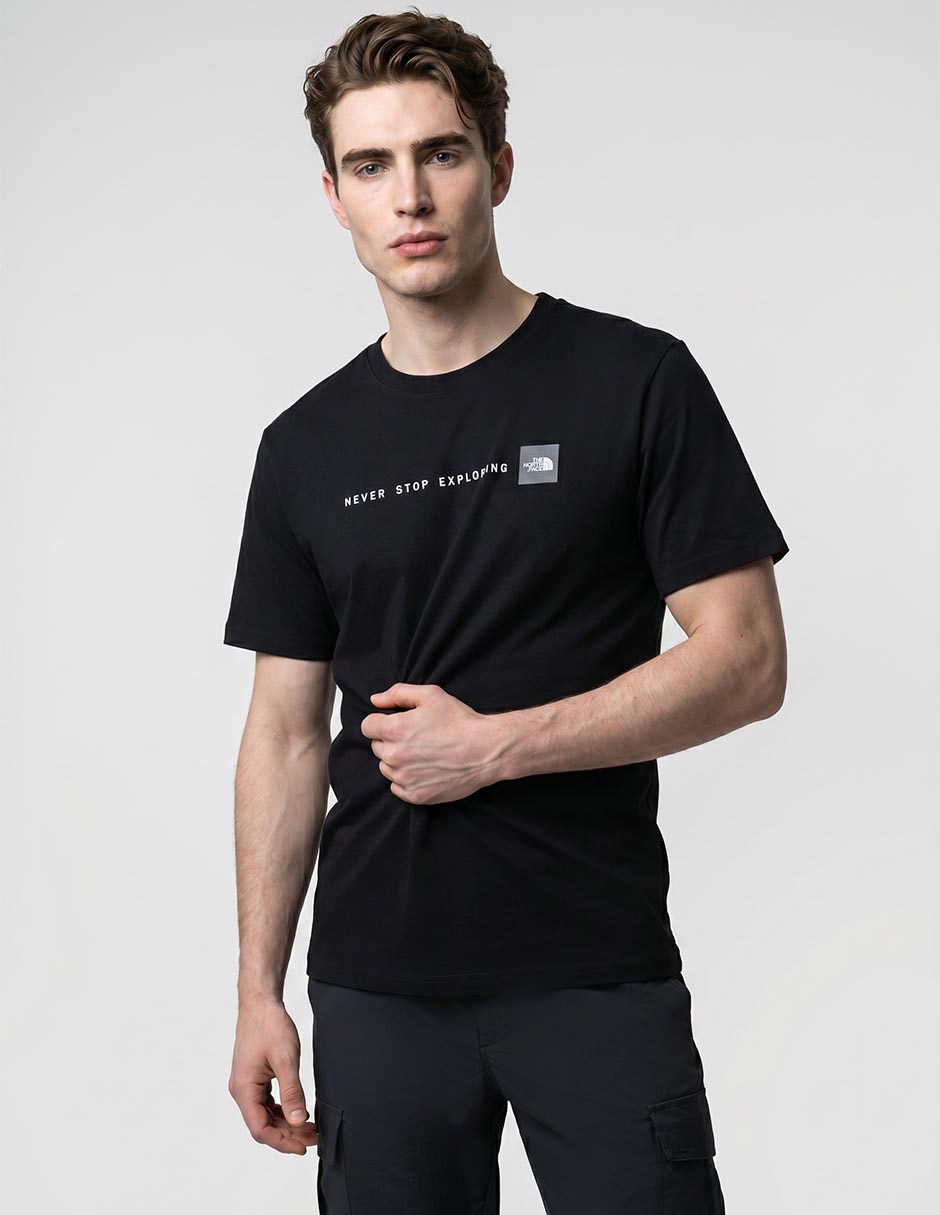 Playera manga corta cuello redondo para hombre