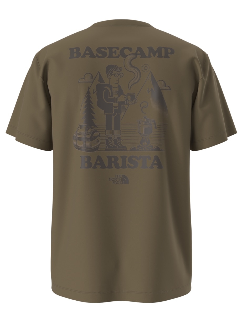Playera u basecamp barista rlx ss tee-graphic cuello redondo para hombre 4