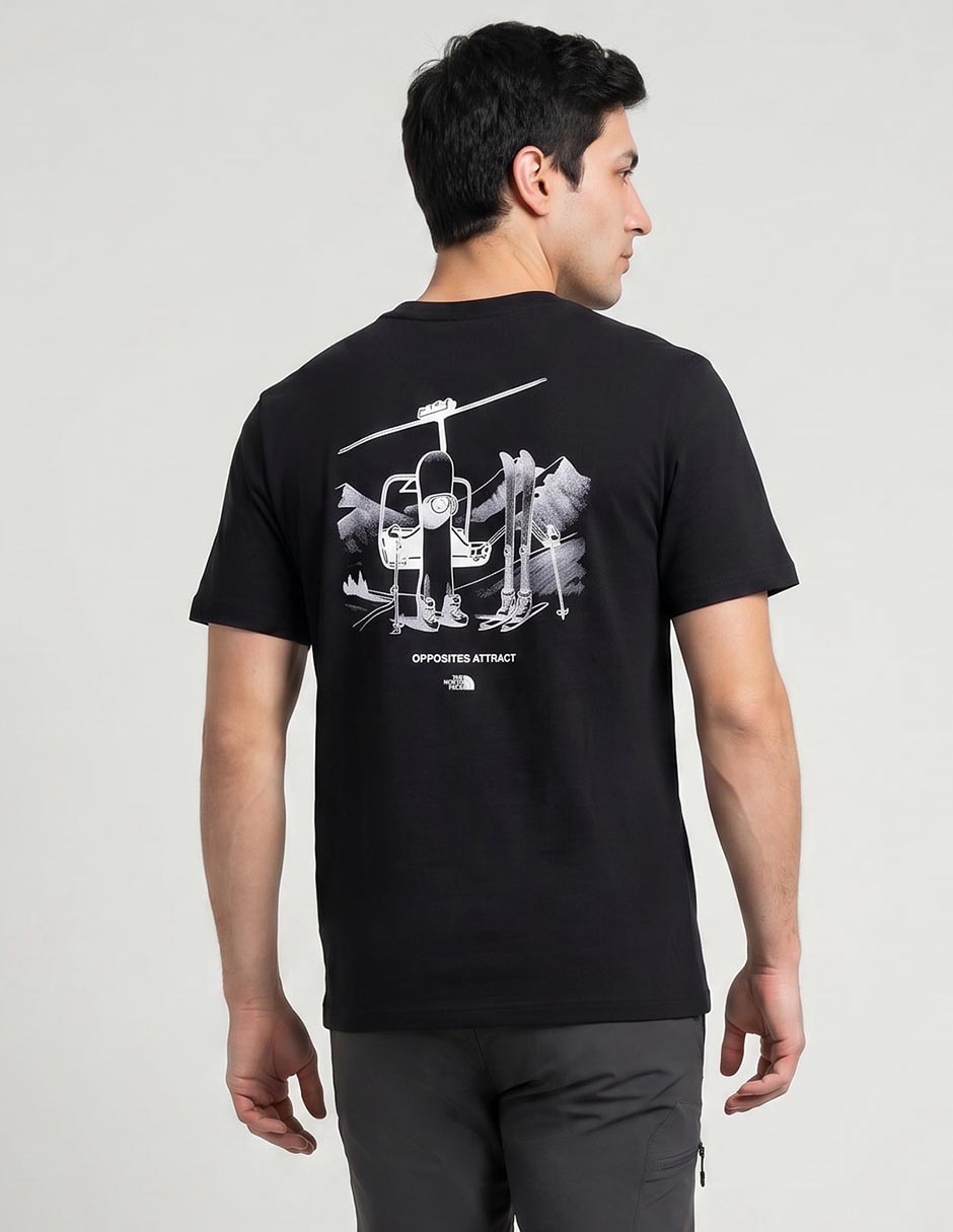 Playera manga corta cuello redondo para hombre 2