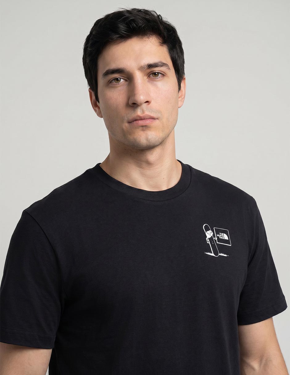 Playera manga corta cuello redondo para hombre 3