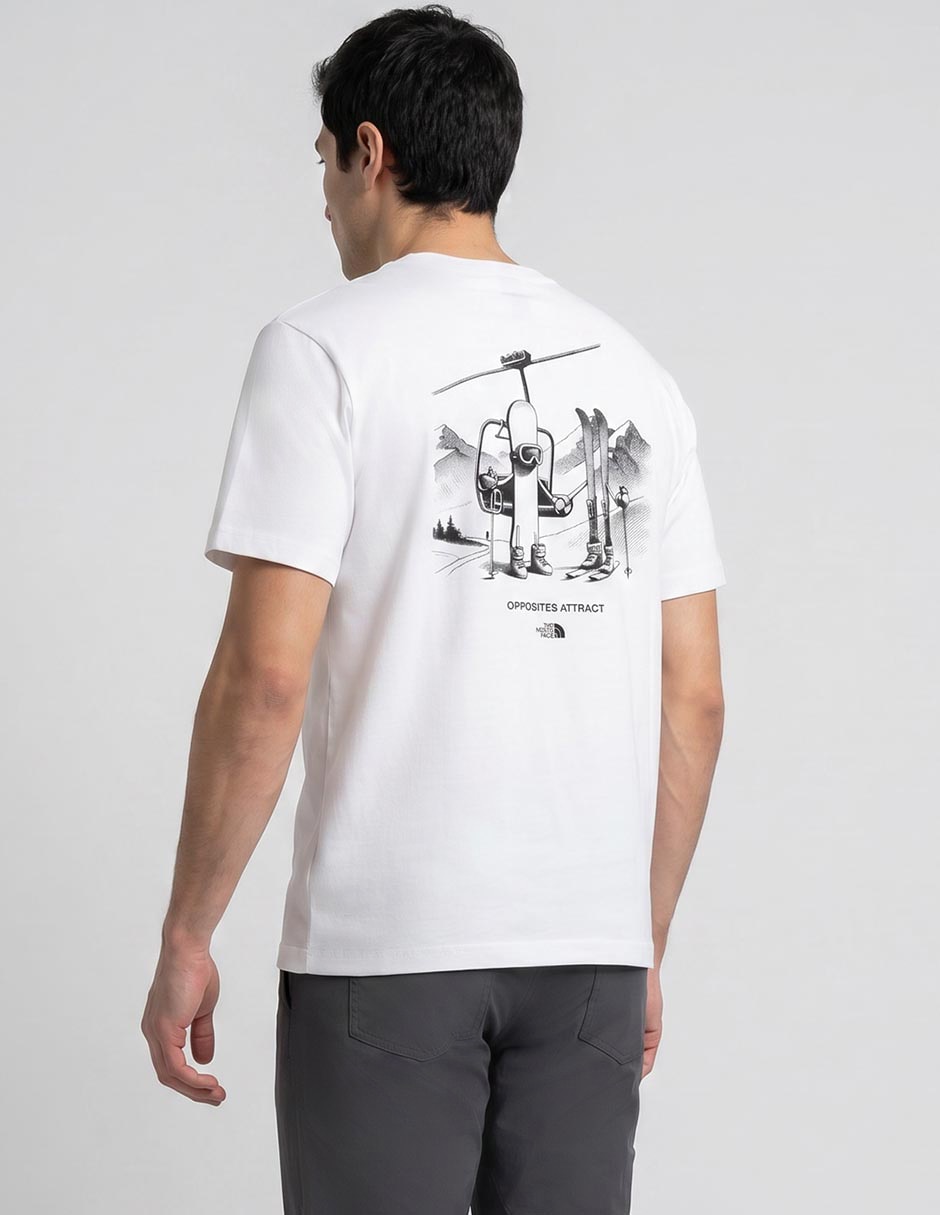 Playera U Opposites Attract Rlx Ss Tee-Graphic cuello redondo para hombre 2