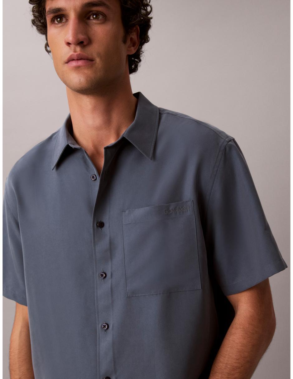 "camisa/sobrecamisa" casual "de" (si aplica) modal "manga" corta "para hombre" 2