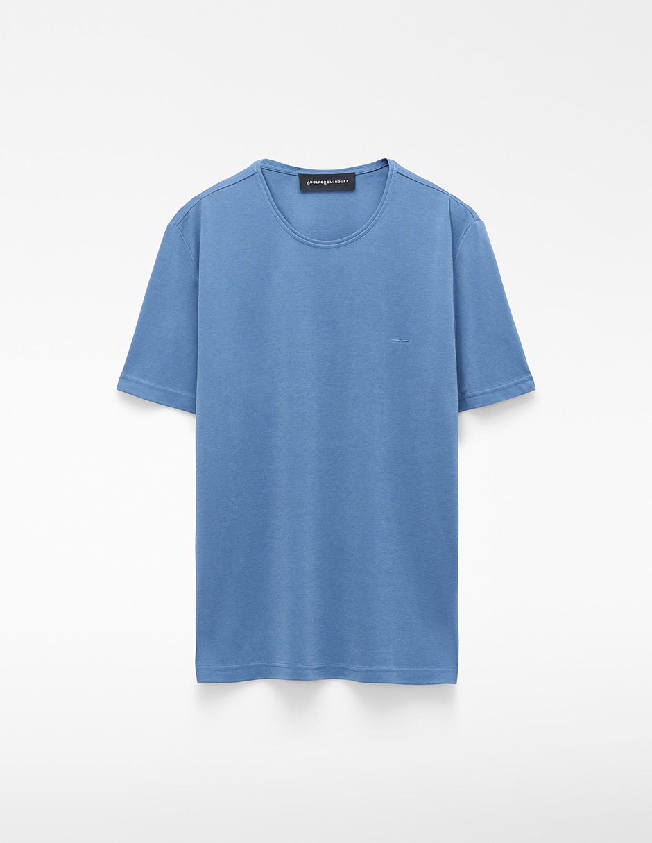 Playera cuello redondo para hombre 2