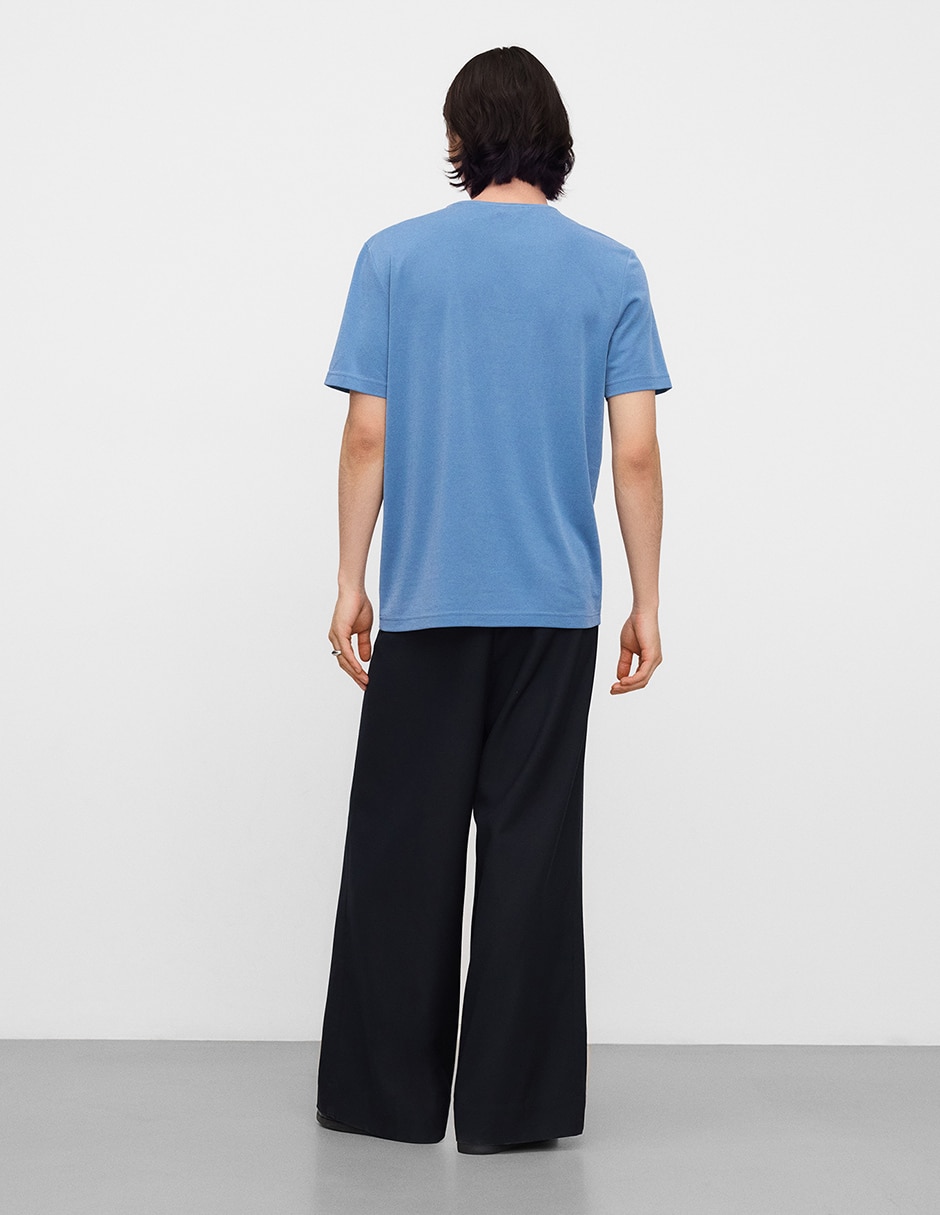 Playera cuello redondo para hombre 3