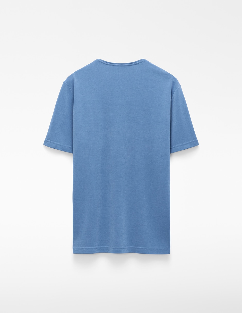 Playera cuello redondo para hombre 4