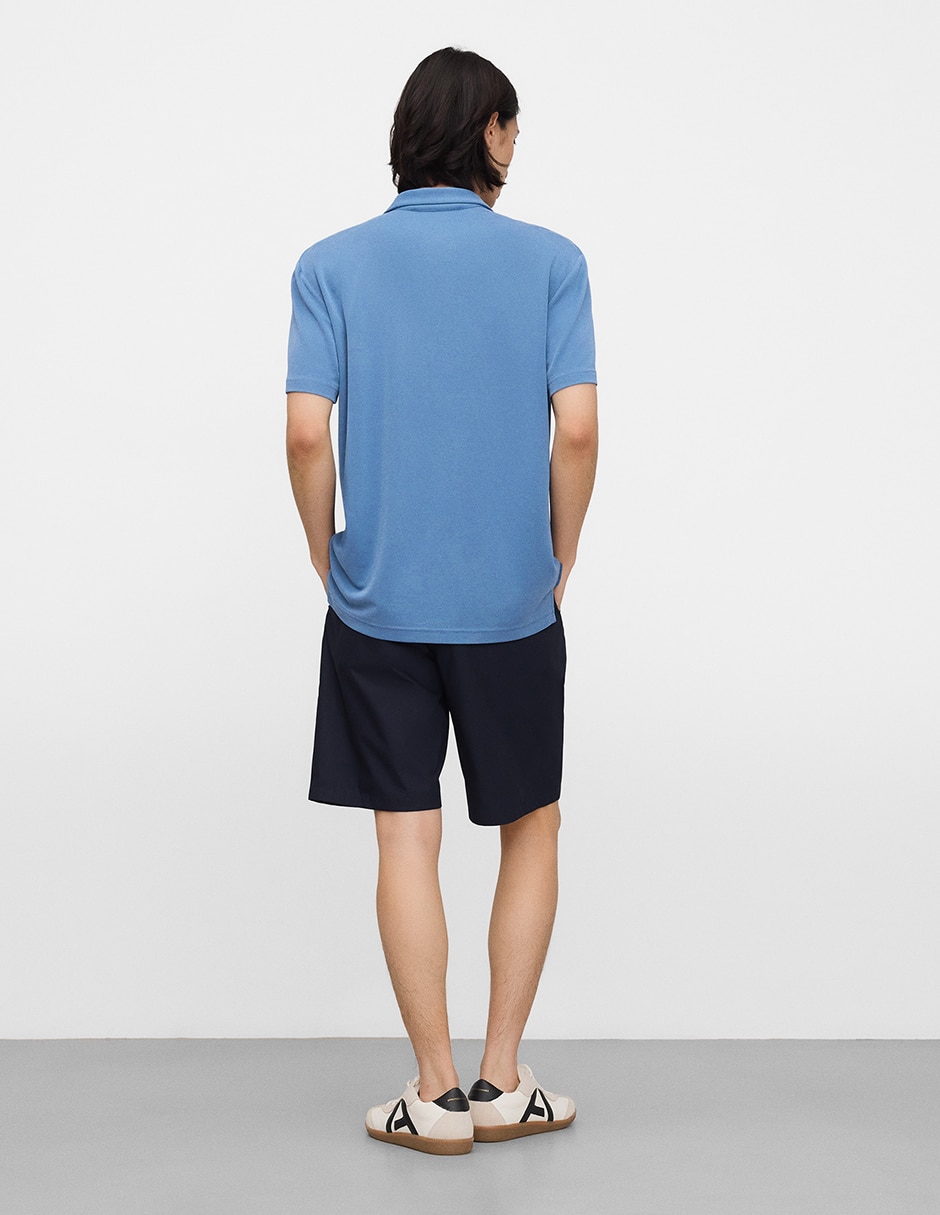 Camisa casual manga corta para hombre 3