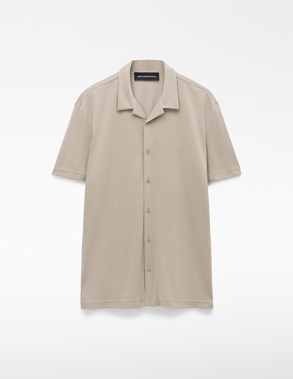 Camisa casual Adolfo Dominguez manga corta para hombre