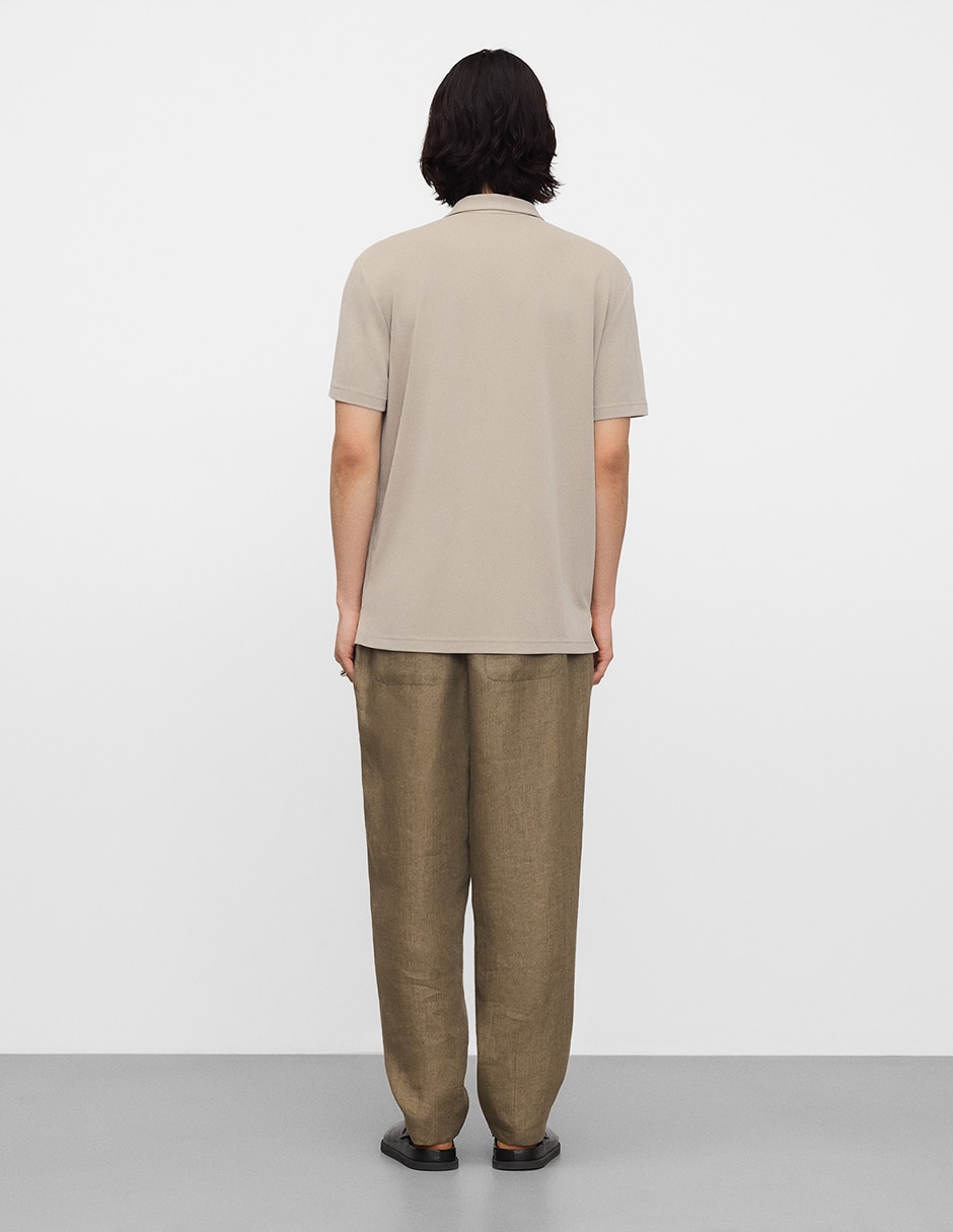 Camisa casual Adolfo Dominguez manga corta para hombre