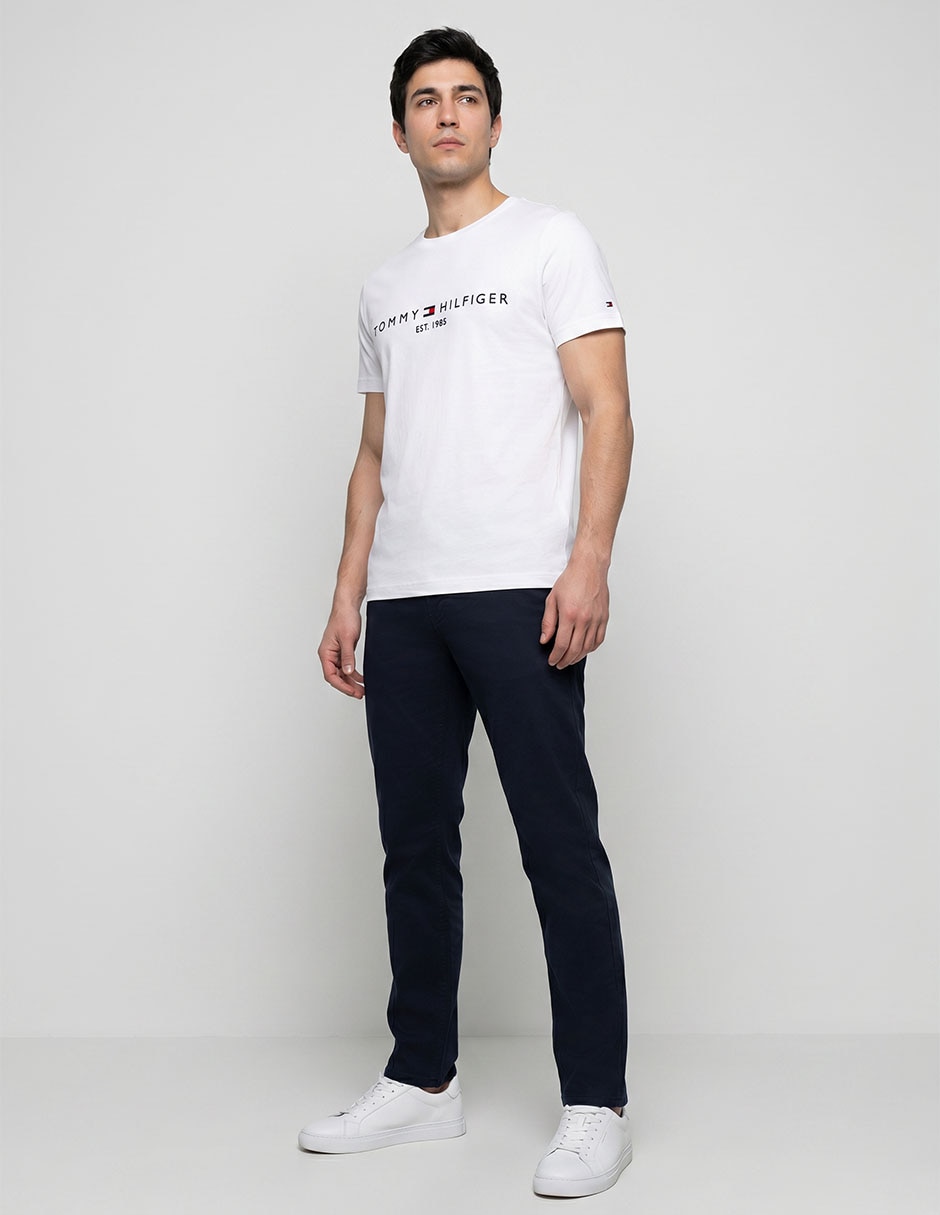 Playera hilfiger cuello redondo para hombre 3