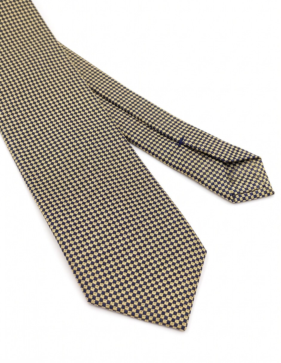 Corbata de seda estampado a rayas para hombre 3