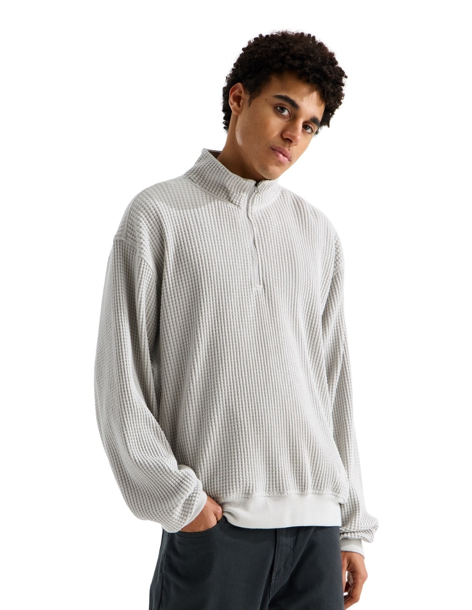 Chamarra casual m chabot 2.0 1/4 zip de algodón para hombre Chamarra casual m chabot 2.0 1/4 zip de algodón para hombre