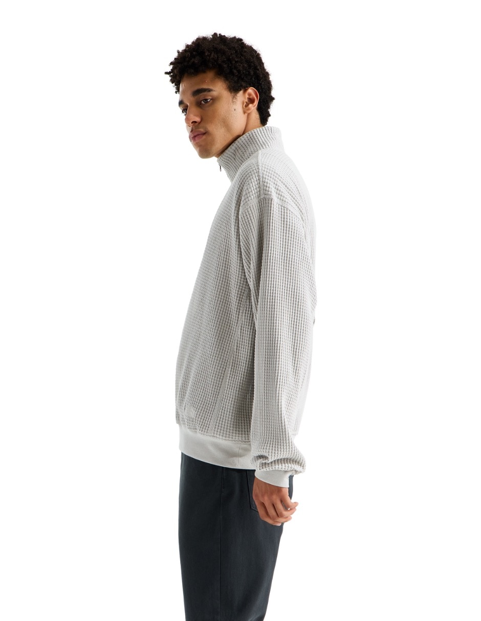 Chamarra casual m chabot 2.0 1/4 zip de algodón para hombre 2