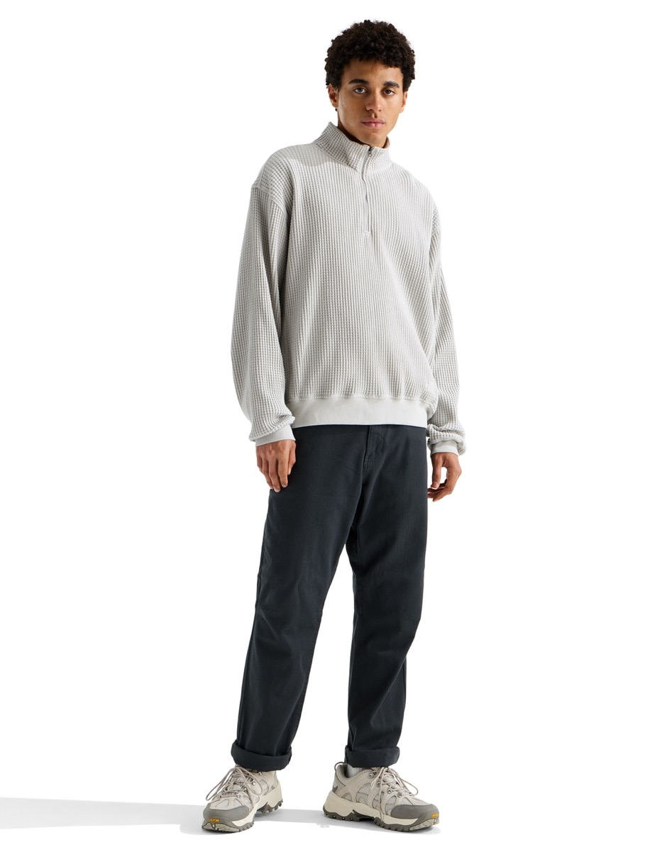 Chamarra casual m chabot 2.0 1/4 zip de algodón para hombre 3