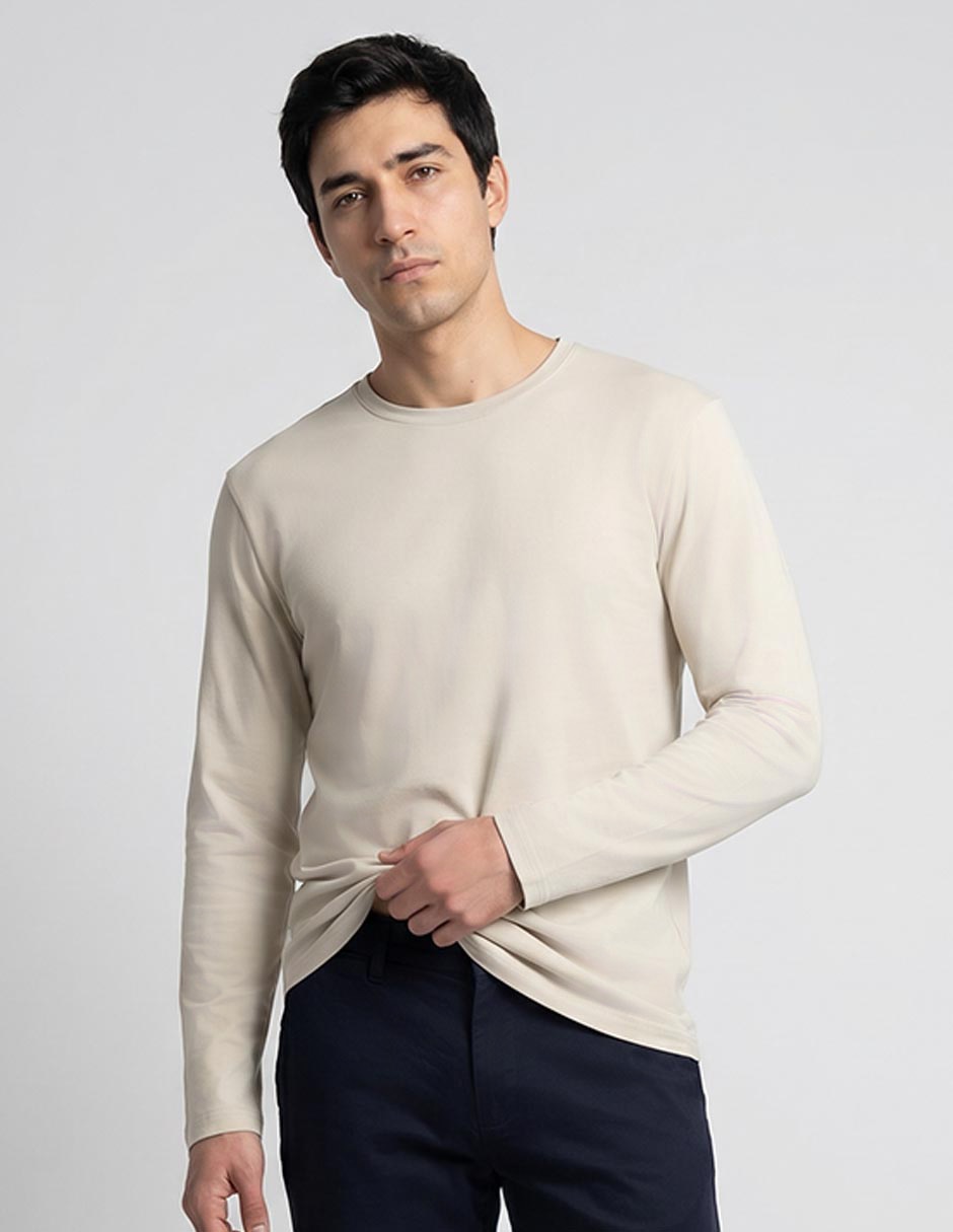 Playera cuello redondo para hombre 1