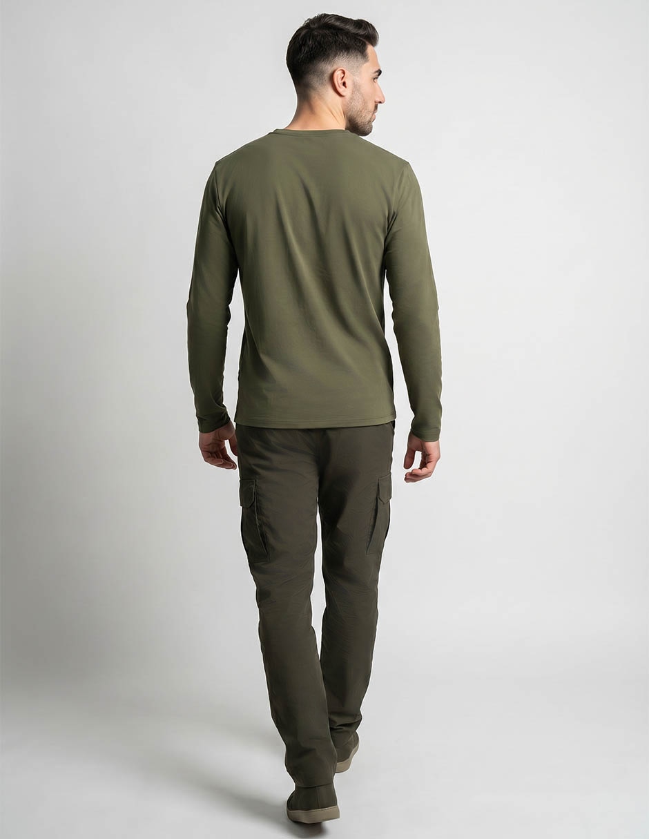 Playera cuello redondo para hombre 3