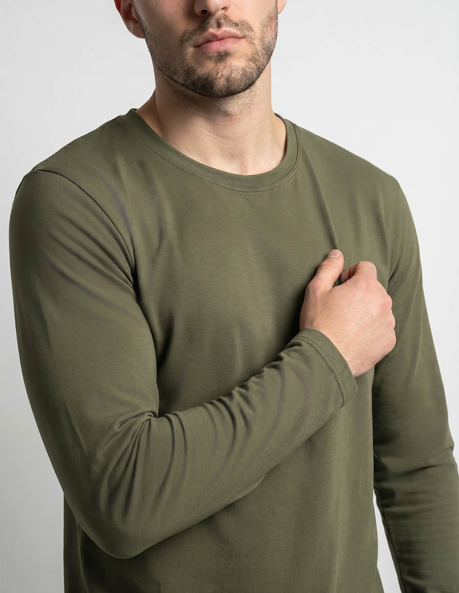 Playera cuello redondo para hombre 2
