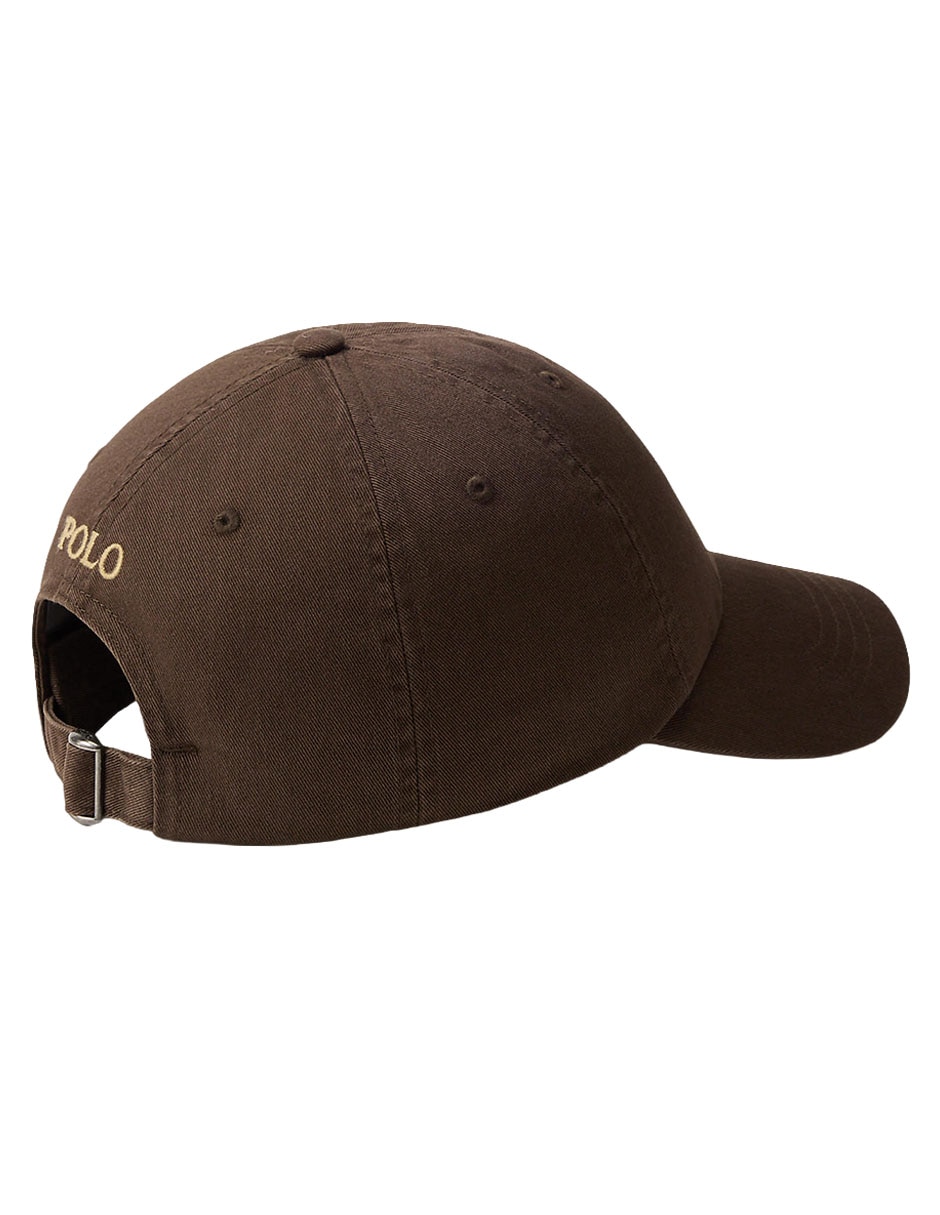 Gorra visera curva hebilla