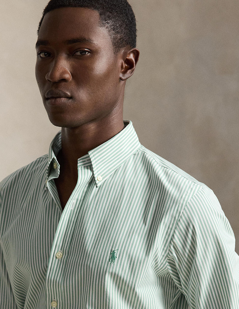 Camisa casual manga corta para hombre 4