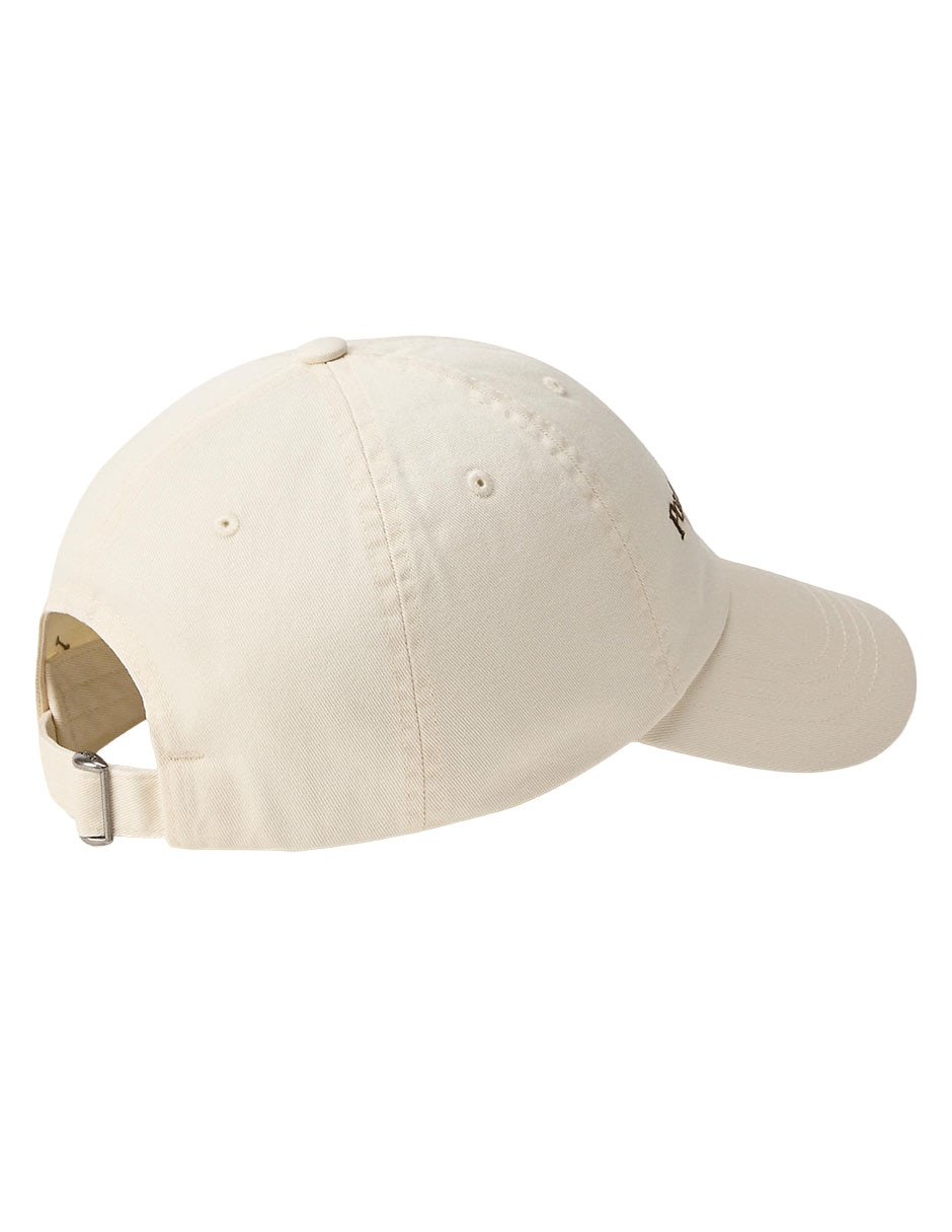 Gorra visera curva hebilla