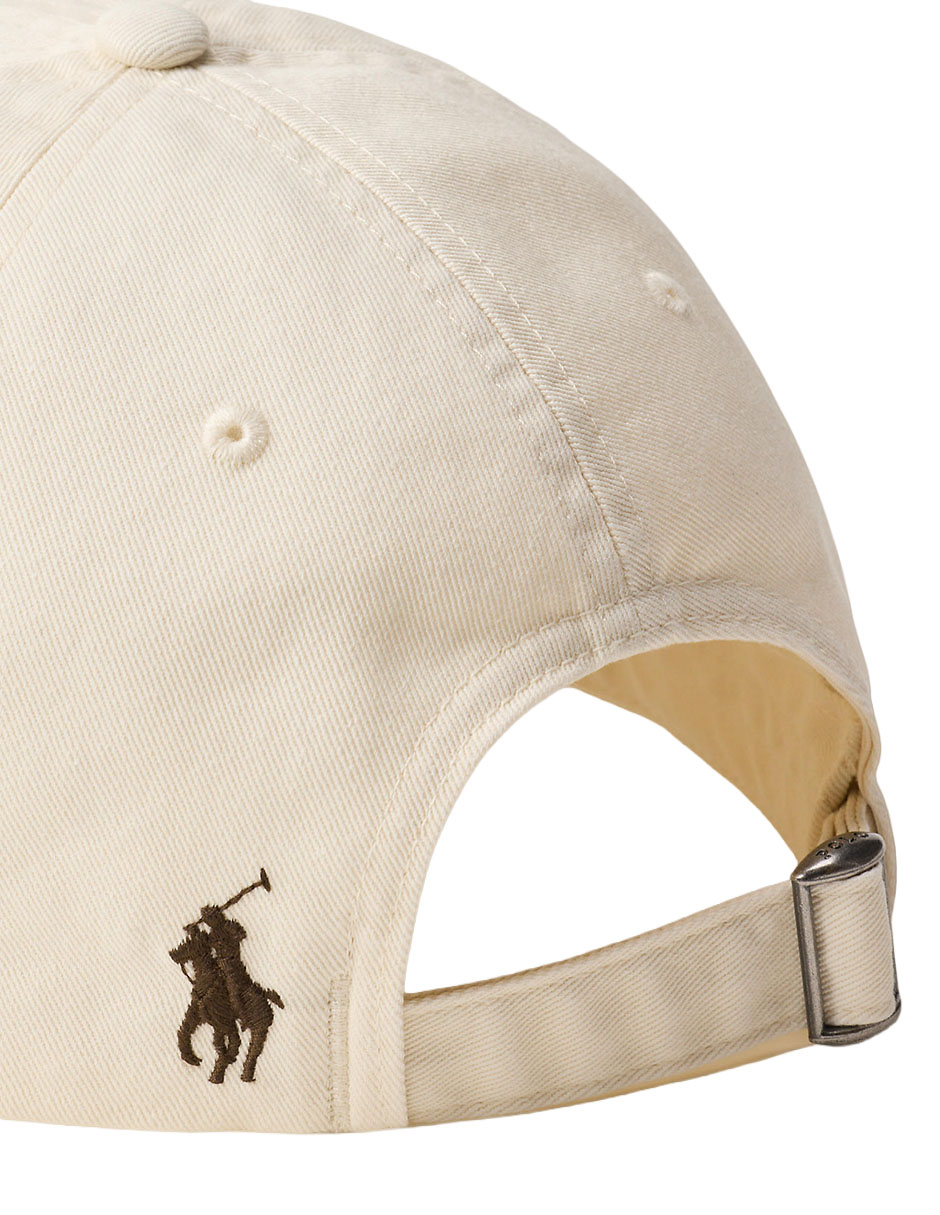 Gorra visera curva hebilla