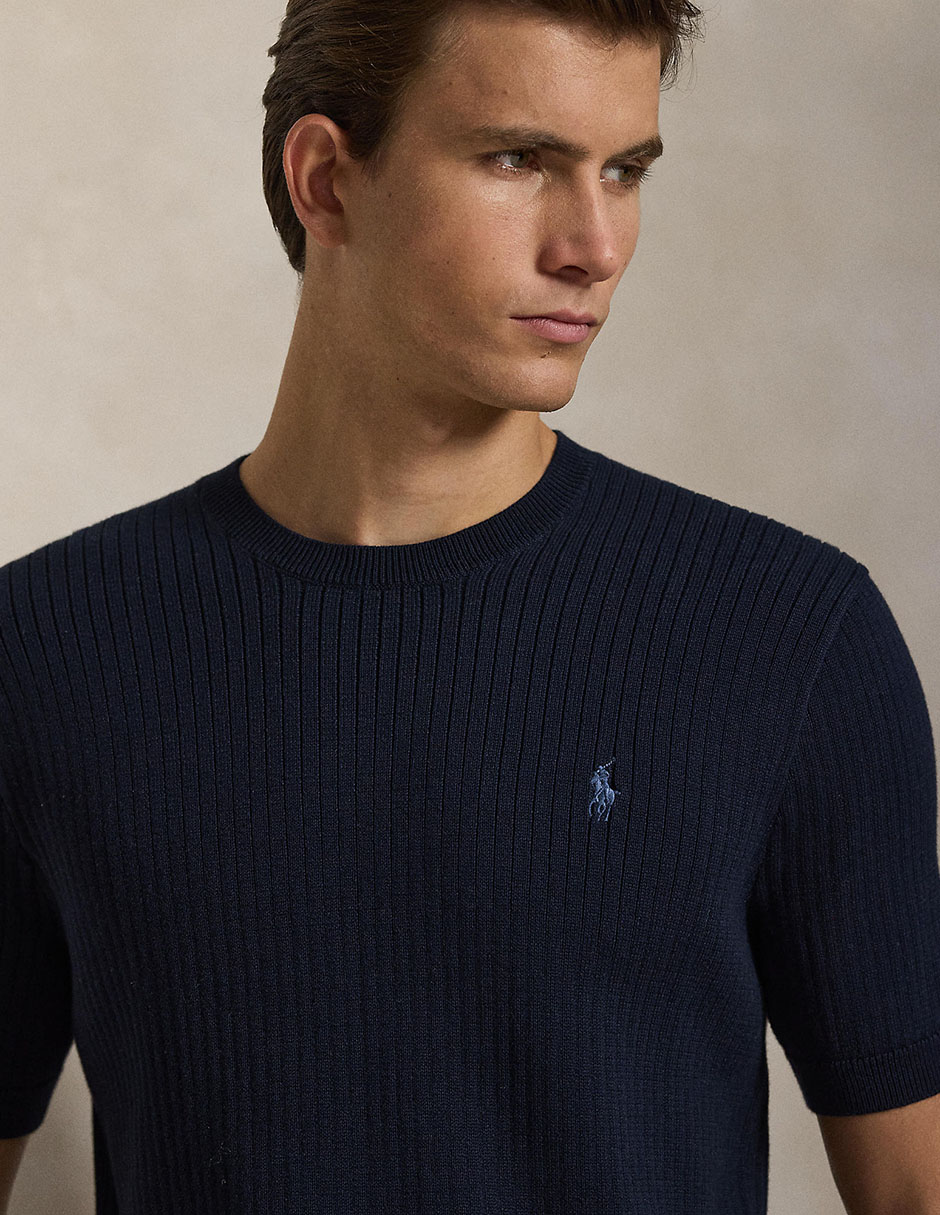 Playera cuello redondo para hombre 4