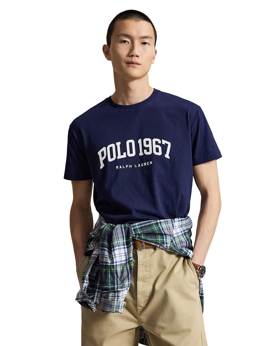 Playera cuello redondo para hombre 2