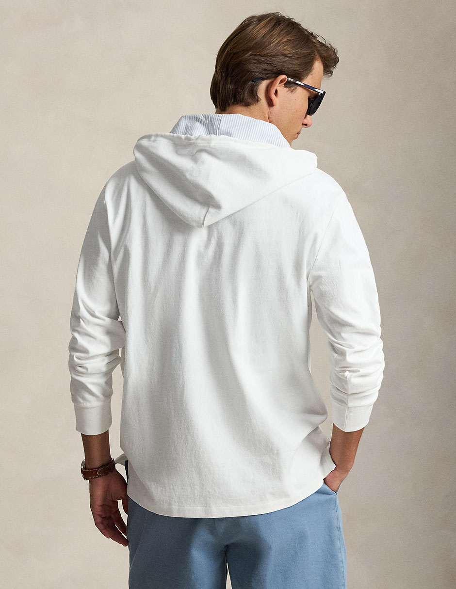 Sudadera de algodón con corte regular para hombre 4