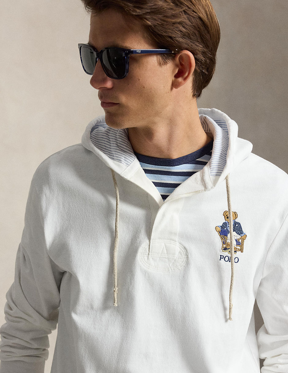 Sudadera de algodón con corte regular para hombre 2
