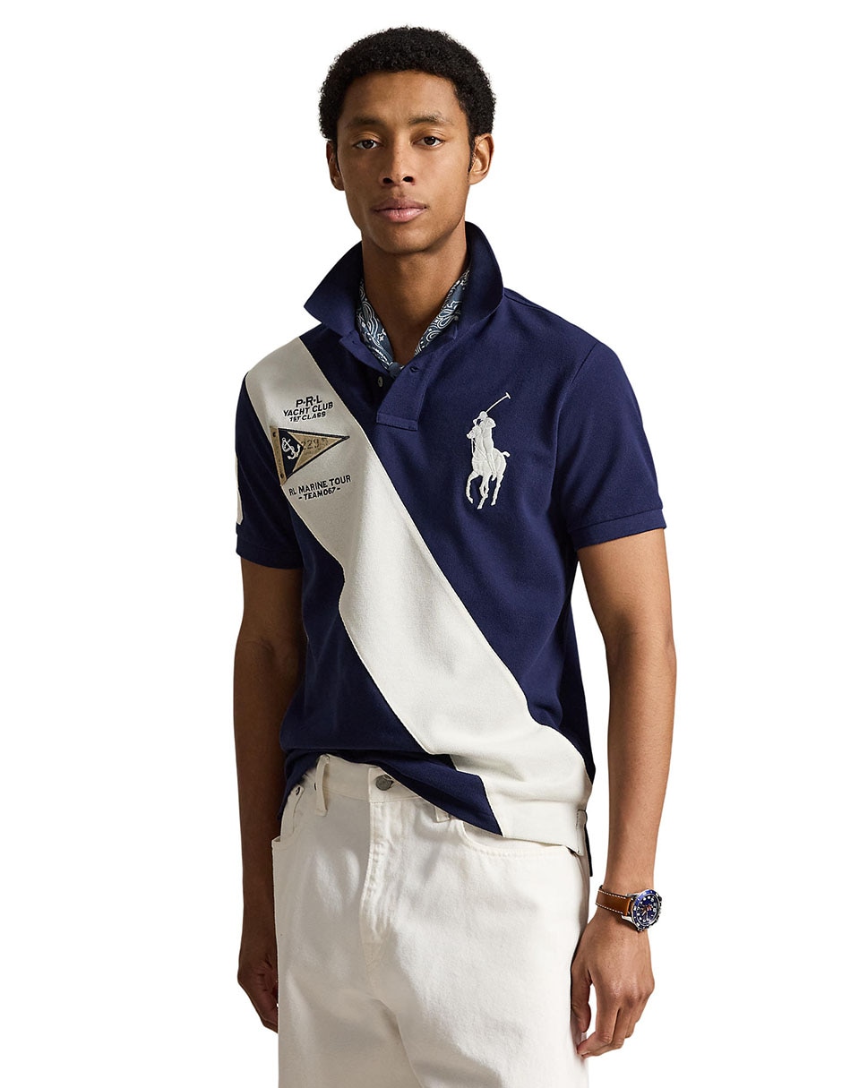 Playera tipo polo para hombre