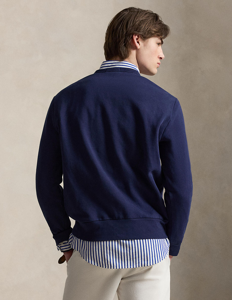 Sudadera de algodón corte regular para hombre 5