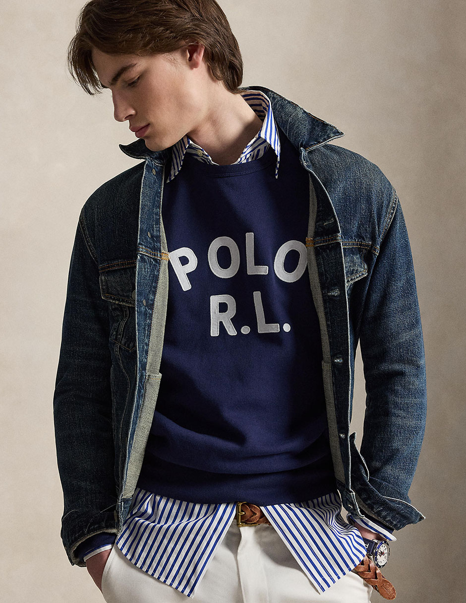 Sudadera de algodón corte regular para hombre 3
