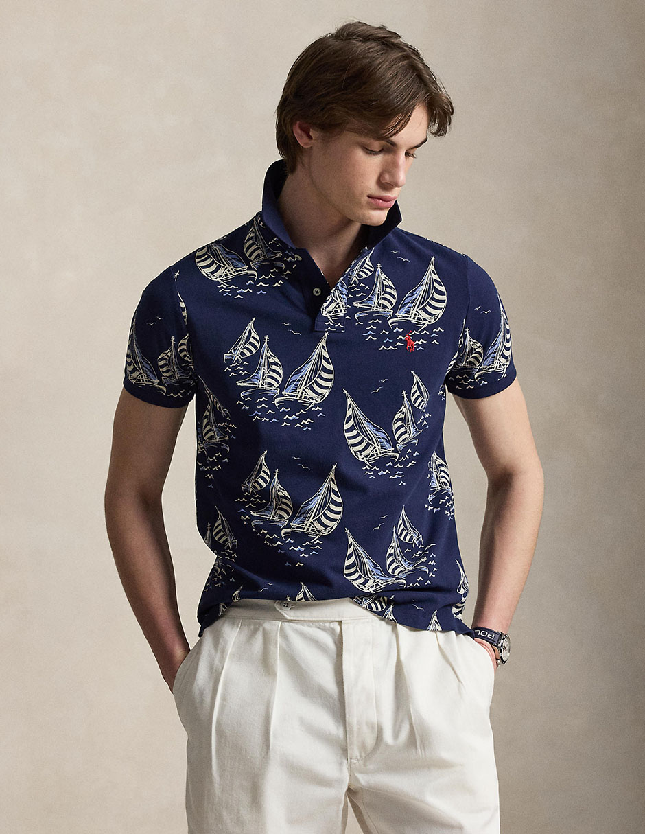 Playera tipo polo para hombre