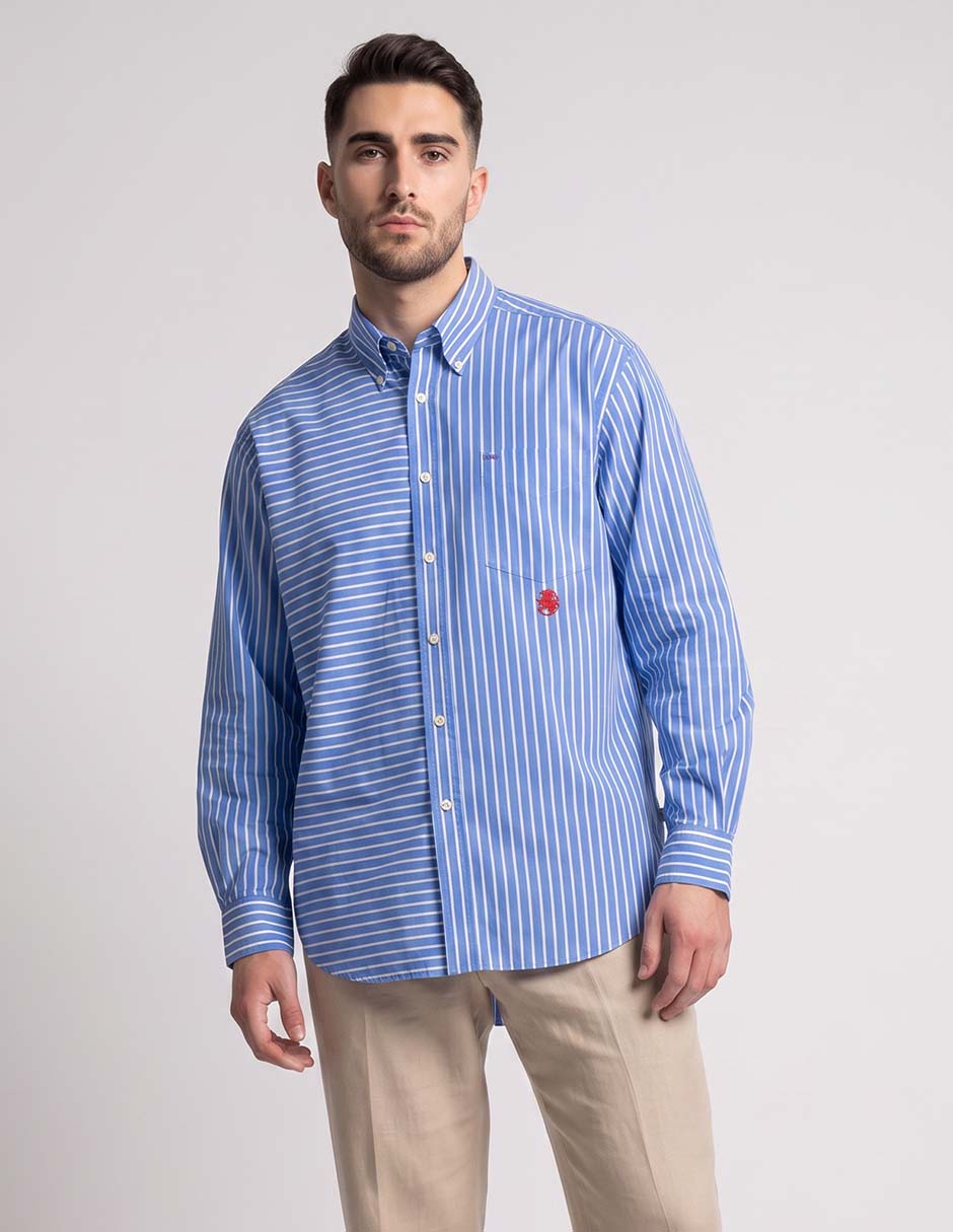 Camisa casual manga larga para hombre Camisa casual manga larga para hombre