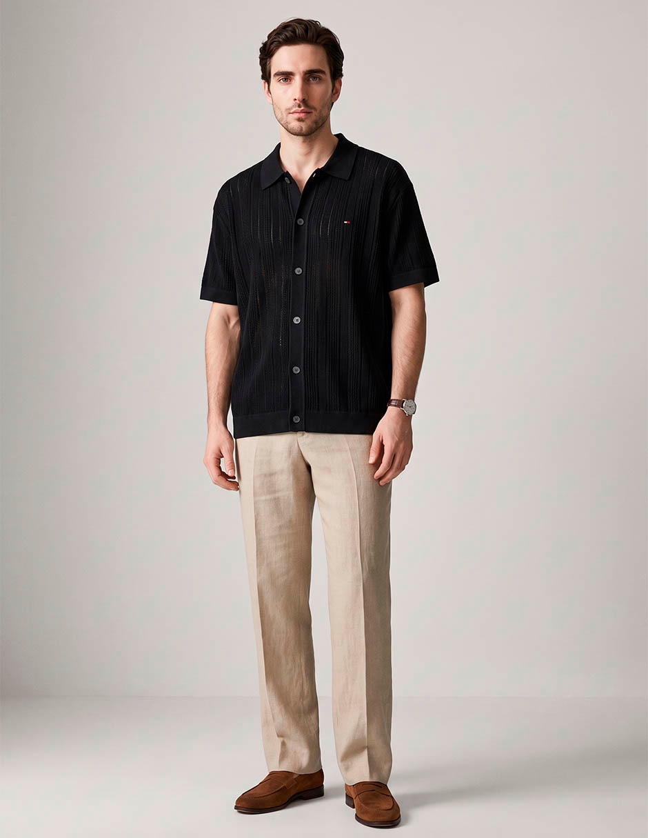 Camisa casual manga corta para hombre 3