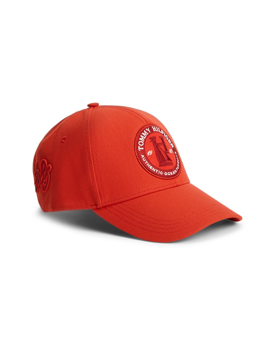 Gorra con visera curva casual hilfiger para hombre 1