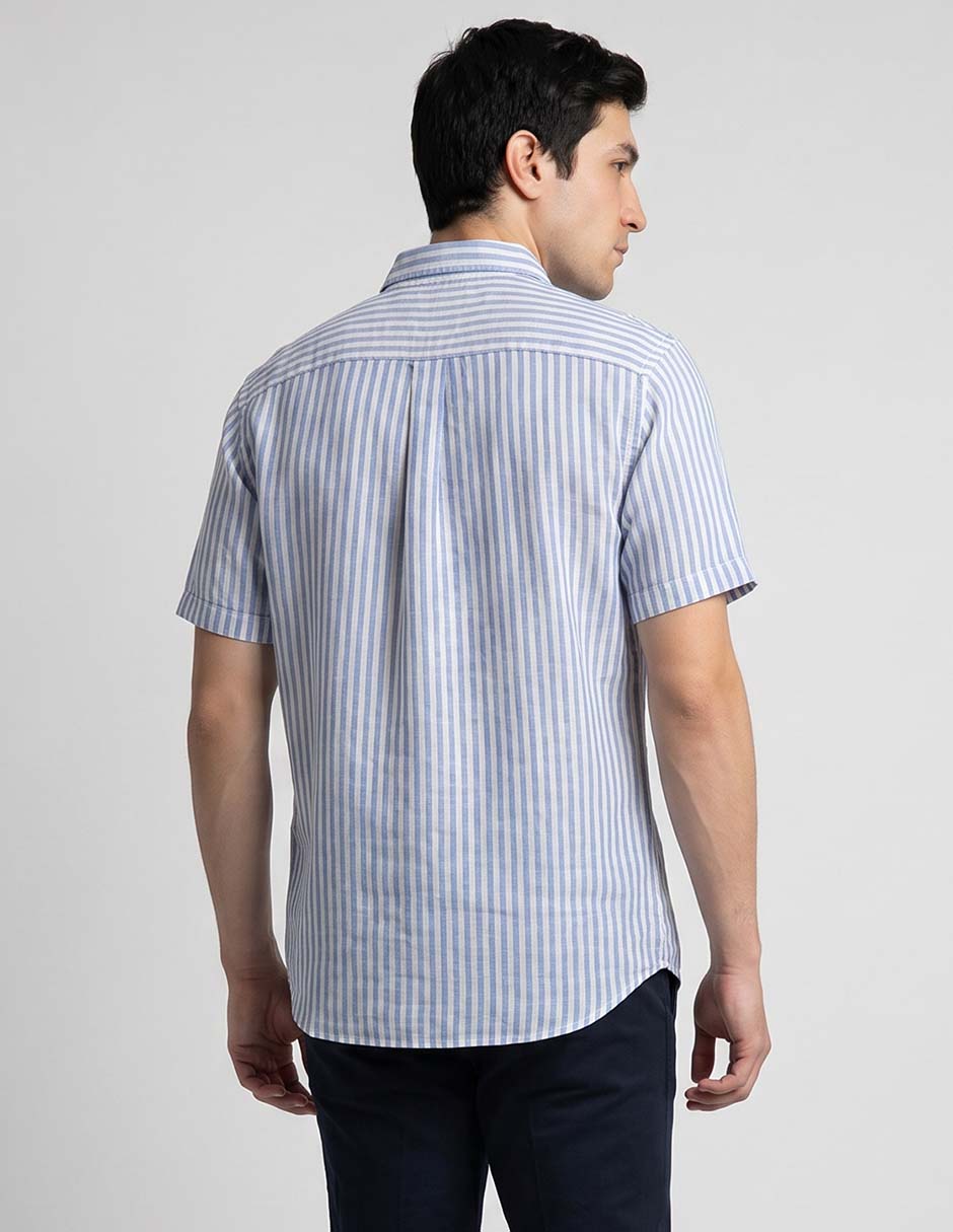 Camisa casual manga corta para hombre 2