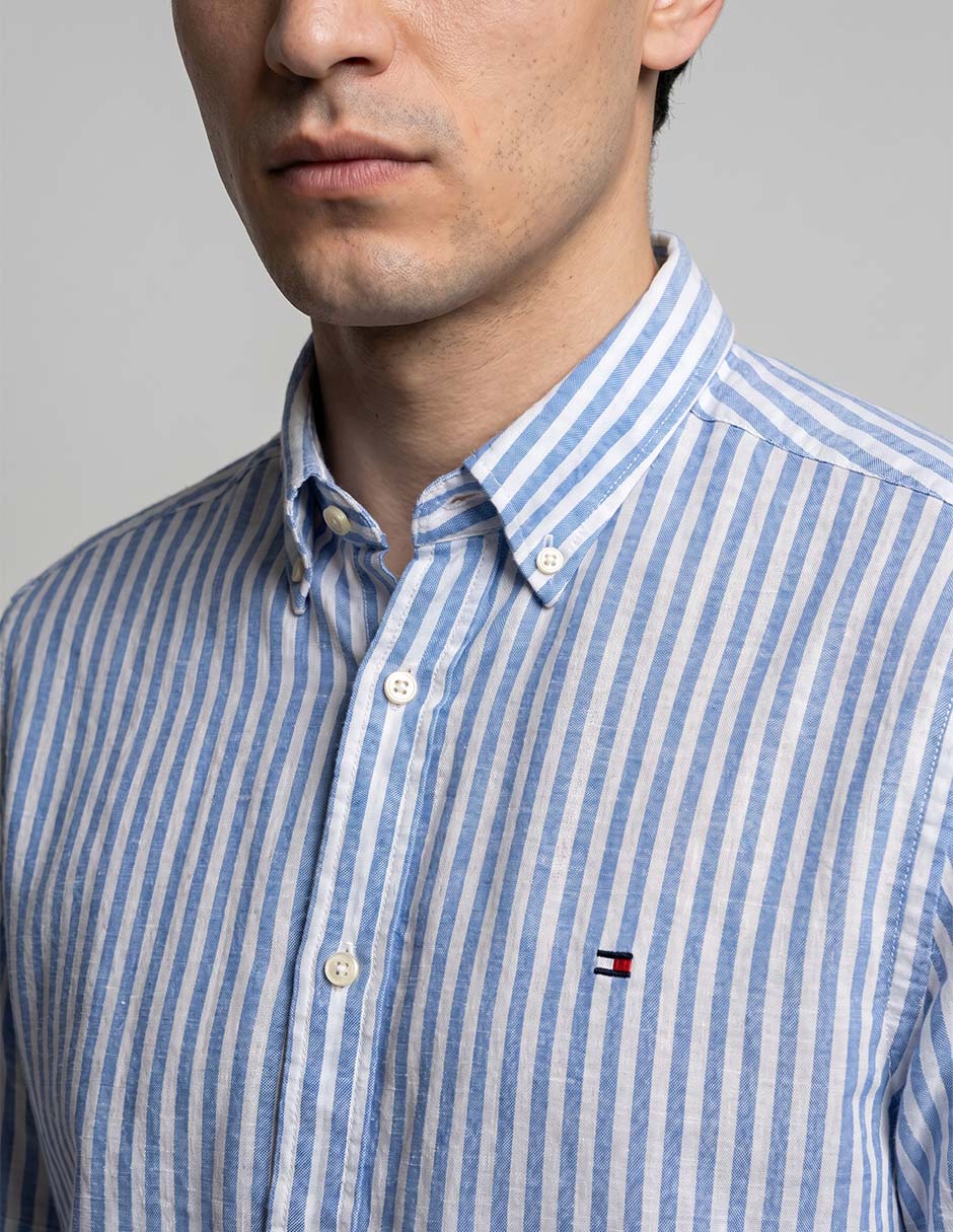 Camisa casual manga corta para hombre 3