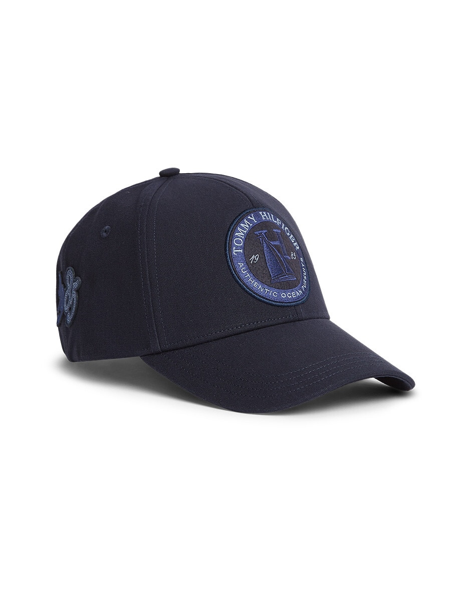 Gorra con visera curva casual hilfiger para hombre 1
