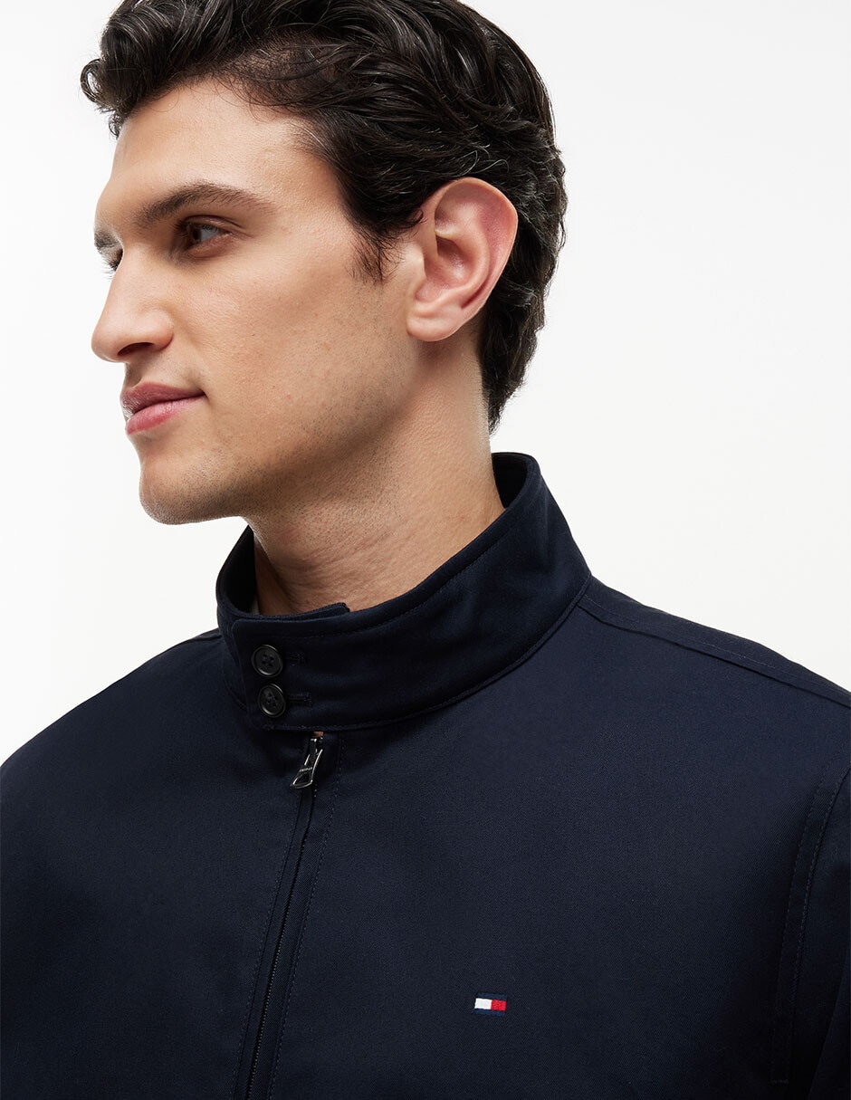 Chamarra casual Tommy Hilfiger algodón para hombre