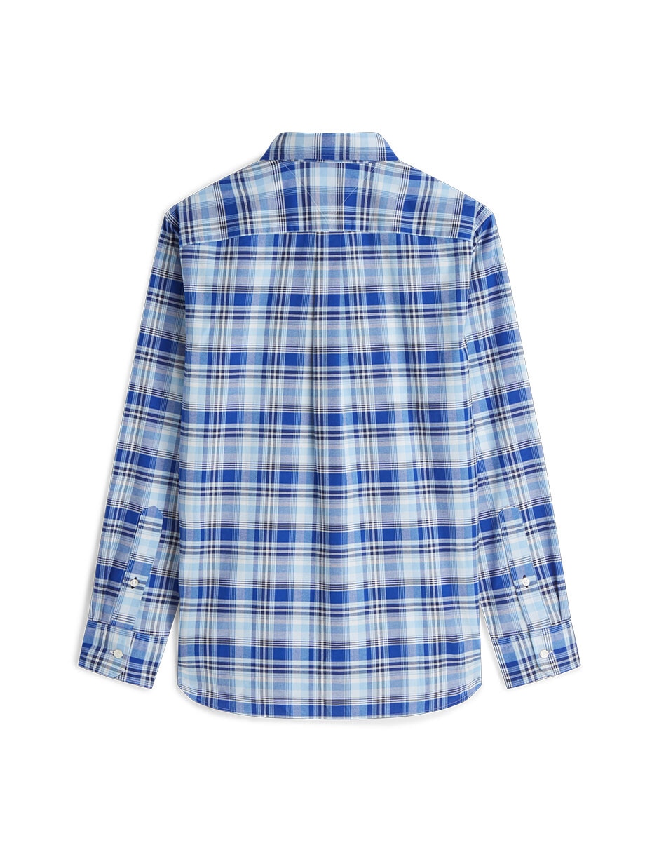 Camisa casual de algodón manga larga para hombre 3