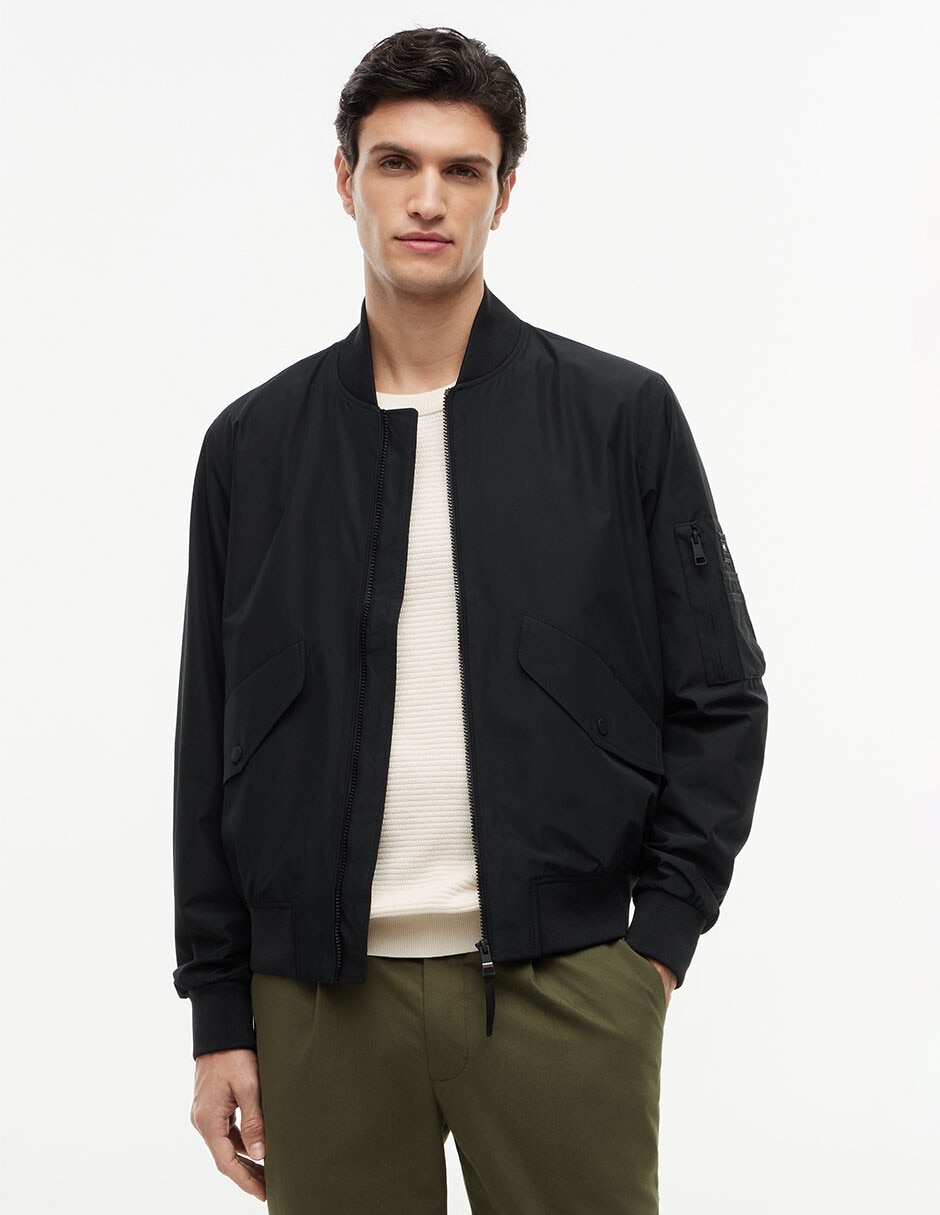 Chamarra casual Packable para hombre
