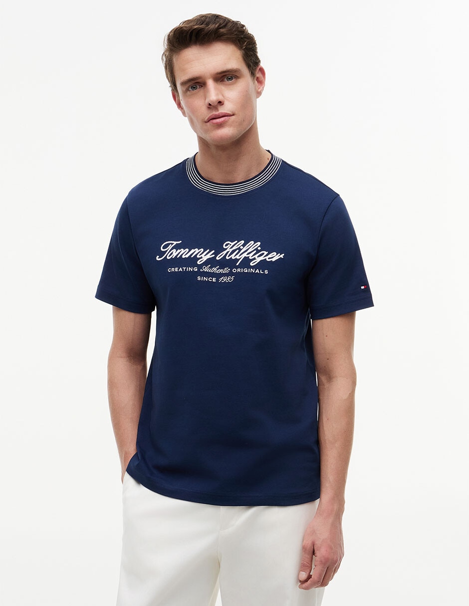 Playera Nautical Heritage cuello redondo para hombre