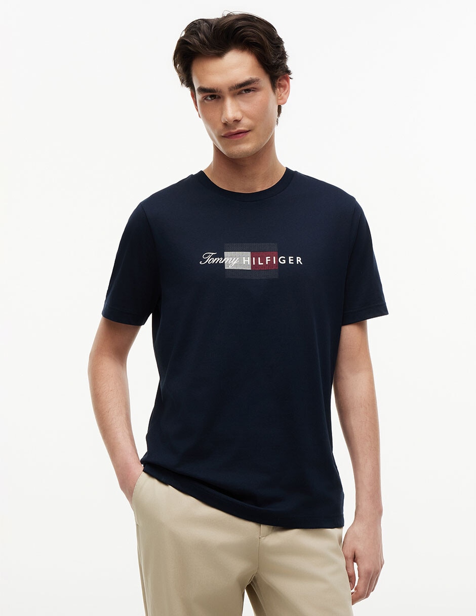 Playera Brand Love cuello redondo para hombre