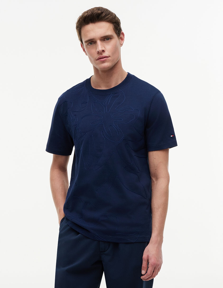 Playera Summer Graphic cuello redondo para hombre