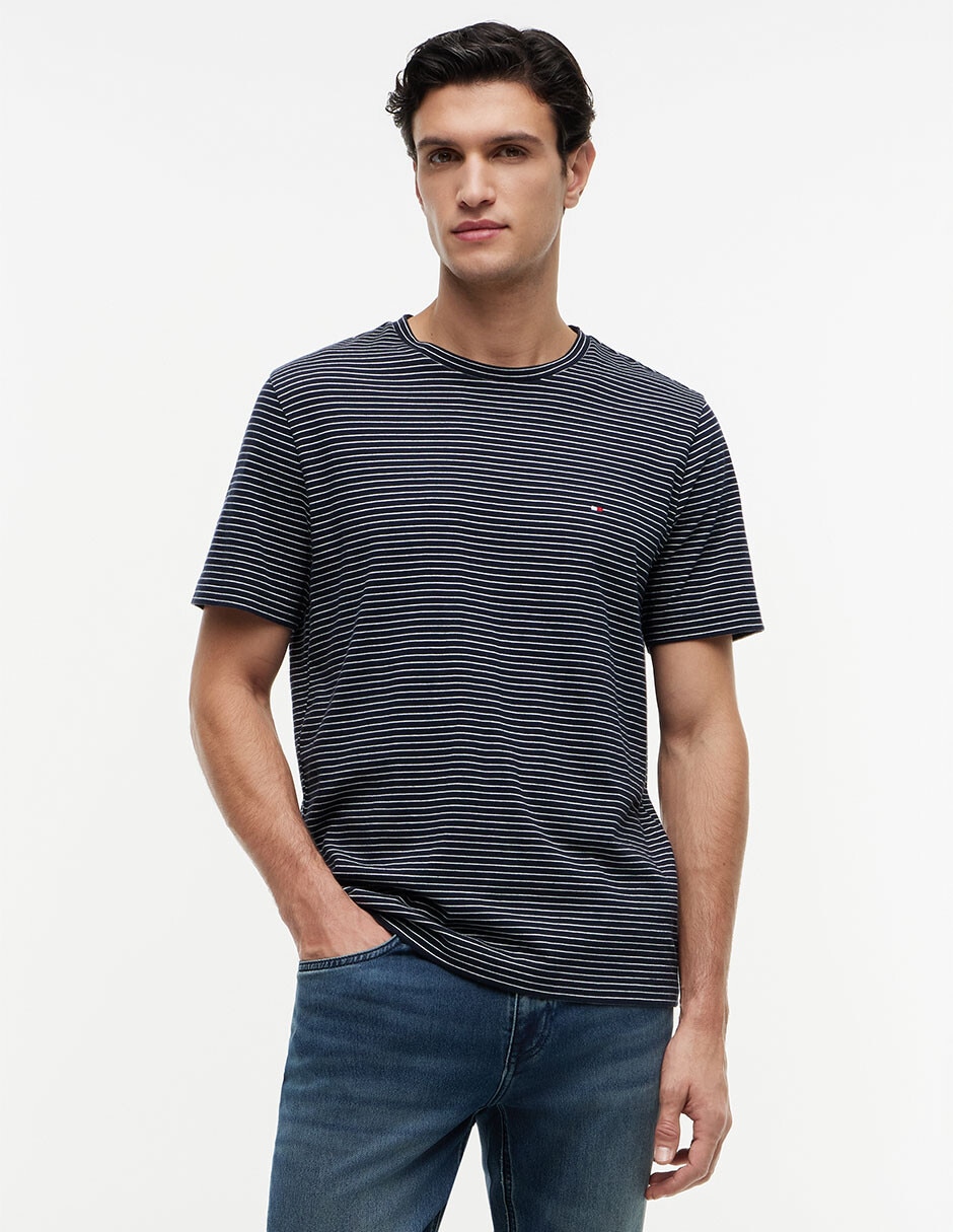 Playera Core Essentials cuello redondo para hombre