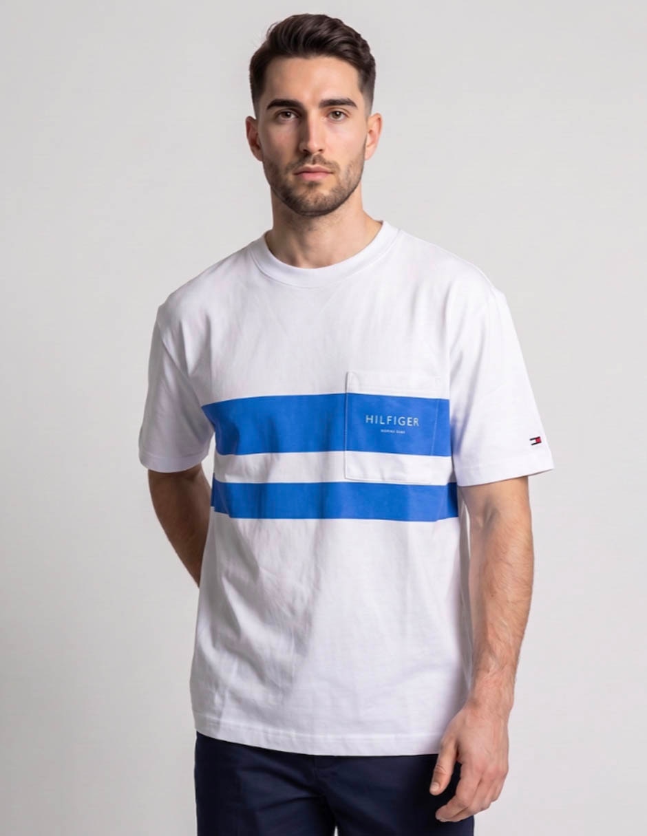 Playera cuello redondo para hombre