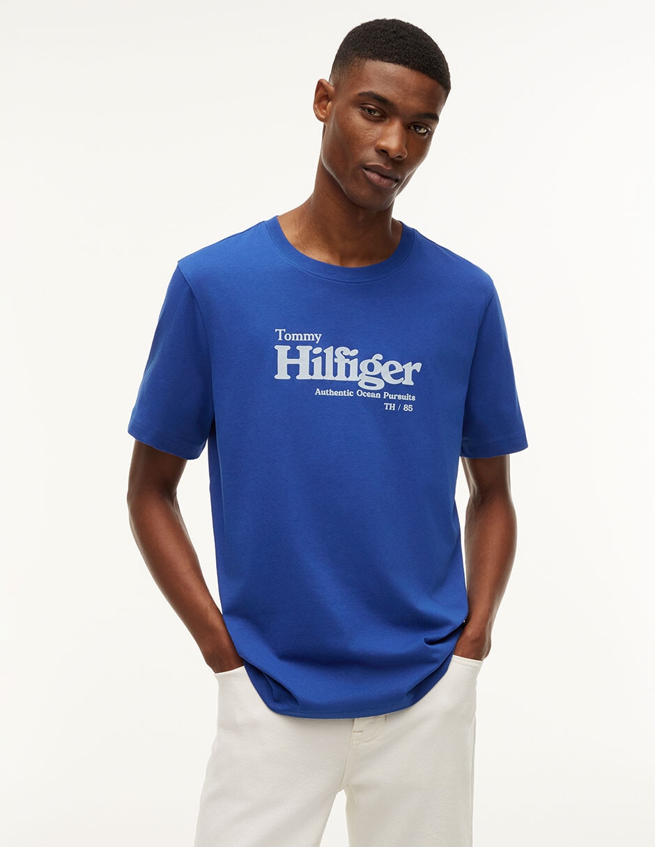 Playera cuello redondo para hombre