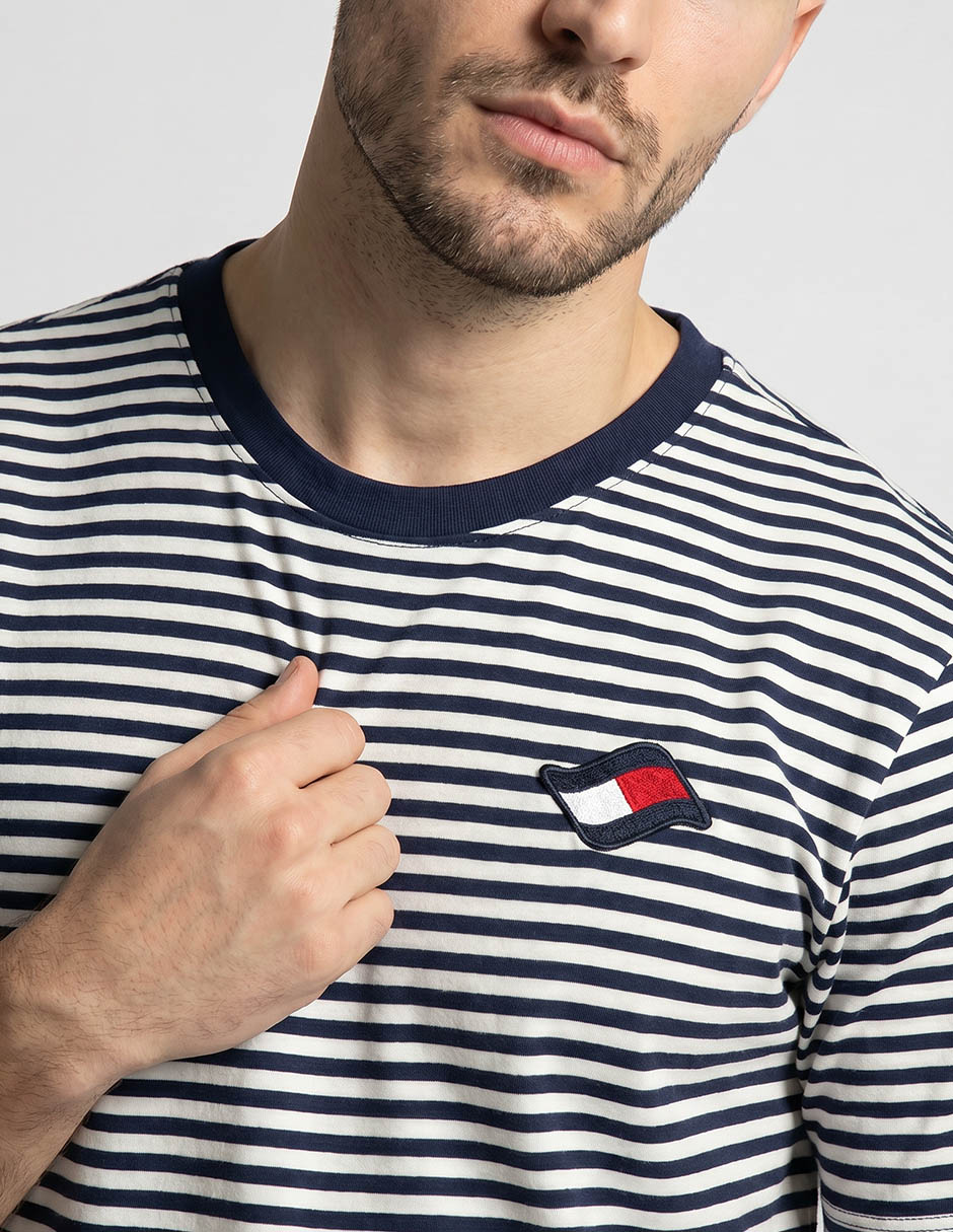 Playera Tommy Hilfiger cuello redondo para hombre