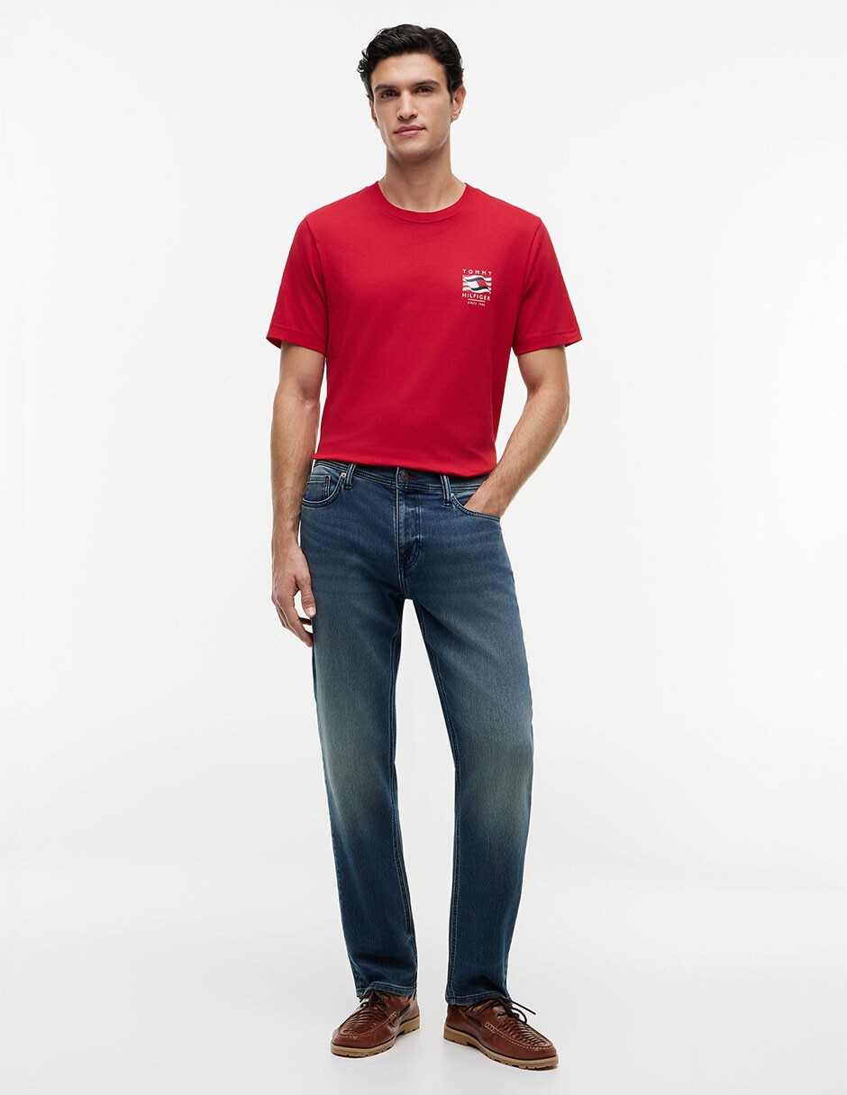 Playera cuello redondo para hombre