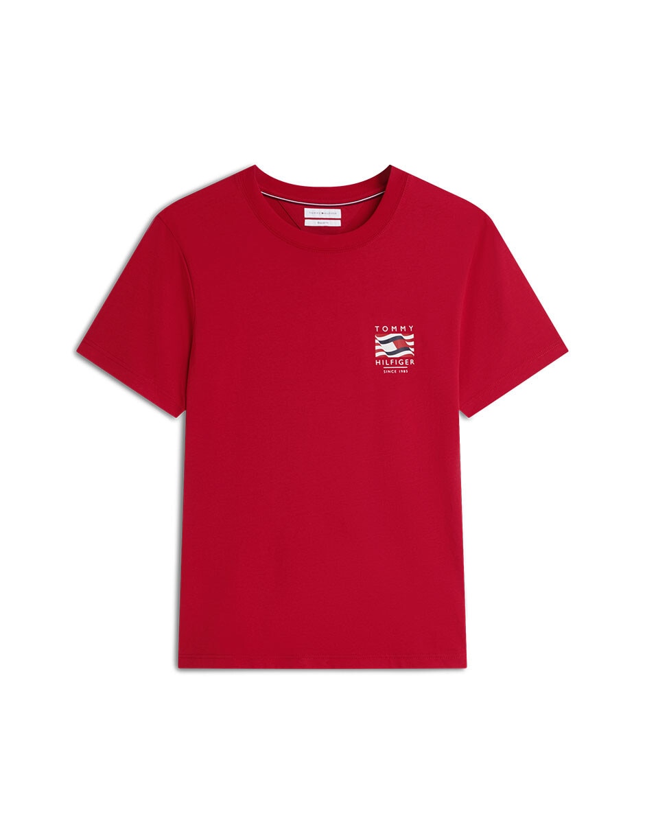 Playera Tommy Hilfiger cuello redondo para hombre